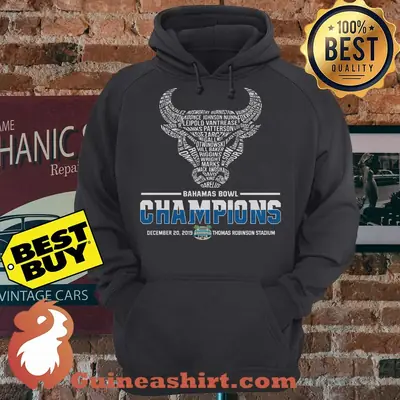 Buffalo Bahamas Bowl Champions hoodie sweater