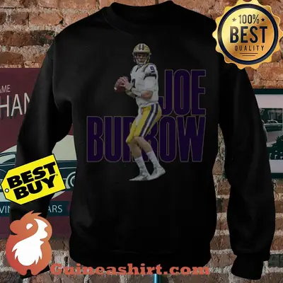 Joe Burrow 9 Football Quarterback sweatshirt sweater