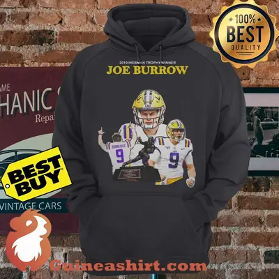 Joe Burrow LSU Tigers Football hoodie sweater