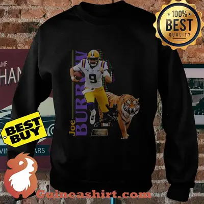 Joe Burrow LSU Tigers sweatshirt sweater