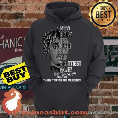 Who Knew Evil Had The Prettiest Face Rip Juice Wrld 1998-2019 Thank You For The Memories hoodie sweater
