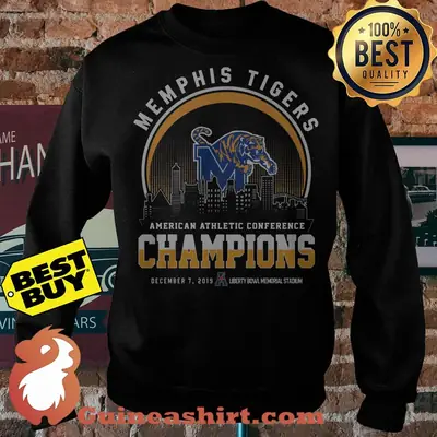 Memphis Tigers American Athletic Conference Champions Logo sweatshirt sweater