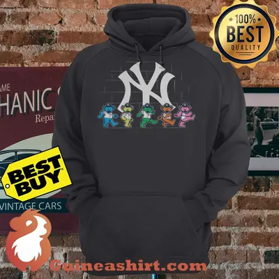 New York Yankees Logo Bear Stealie hoodie sweater