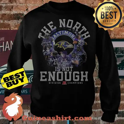 The North Baltimore Ravens NFL Is Enough Signatures sweatshirt sweater