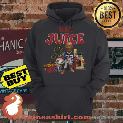 O.J. Simpson Holiday Juice Buffalo Bills Christmas hoodie sweater