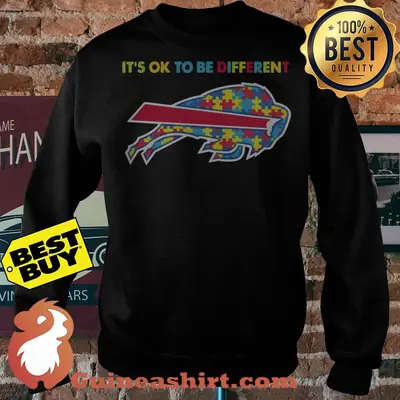 It Is Ok To Be Different Autism Buffalo Bills sweatshirt sweater