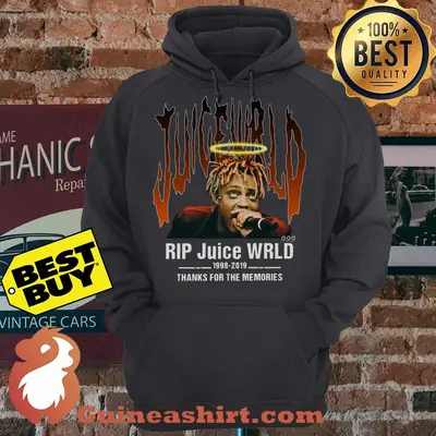 RIP Juice Wrld 1998 2019 Thanks For The Memories hoodie sweater
