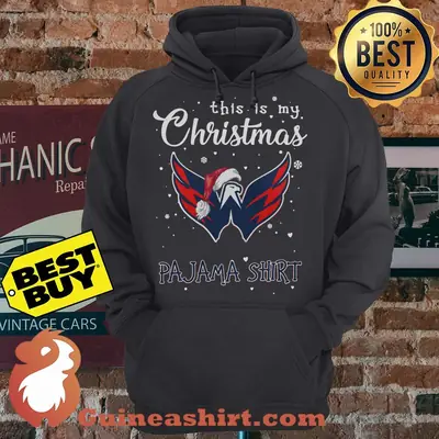 This Is My Christmas Pajama Washington Capitals Logo hoodie sweater