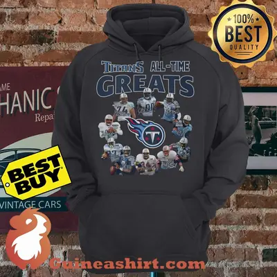 Titans Alltime Greats Logo Signature hoodie