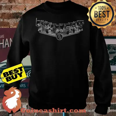 Chicago White Sox Jersey Players Baseball Logo Signatures sweatshirt