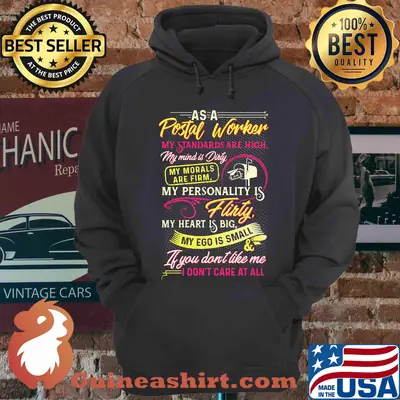 As a postal worker my standards are high my mind is dirty shirt