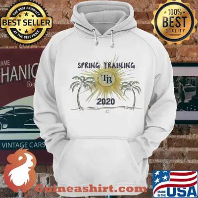 Infant Tampa Bay Rays Tiny Turnip White 2020 Spring Training Bodysuit