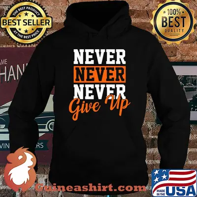 Leukemia Awareness Fighter never never never give up shirt
