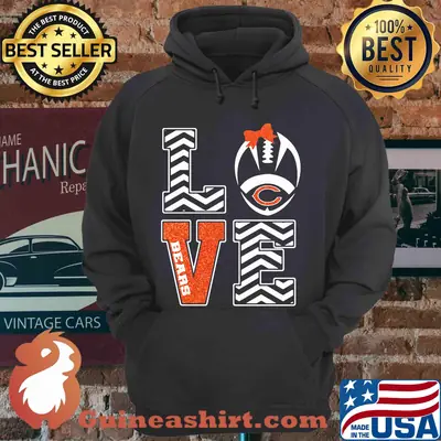 Love Chicago Bears Football Diamond shirt