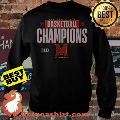 Maryland Terrapins Big Ten Men's Basketball Champions Sweater