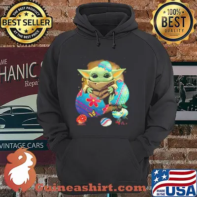 Official Baby yoda happy easter shirt