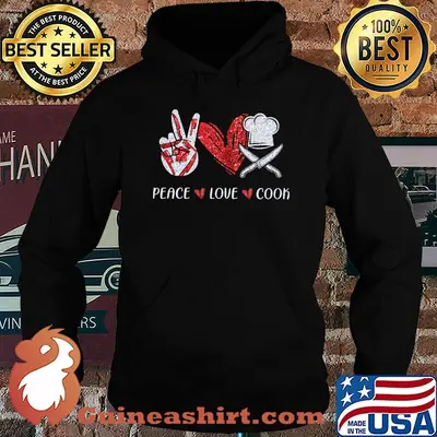Official Peace love Cook shirt