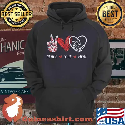 Peace Love Heal Heart Diamond shirt