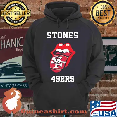 Rolling Stones San Francisco 49ers shirt