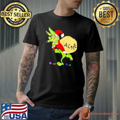 How the Coyote Stole Christmas Grinch ACME Shirt