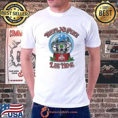Ohio State Buckeyes There's No Place Like Home christmas Shirt