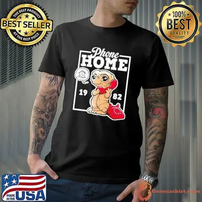 Alien phone home 1982 cute shirt