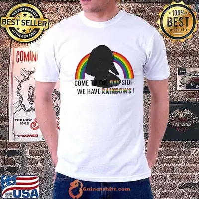 Darth Vader come to the gay side we have rainbows shirt