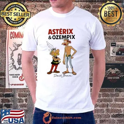 David Brown Asterix and Ozempic shirt