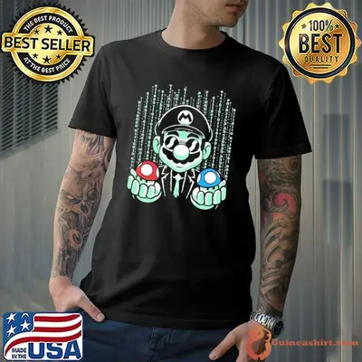 Game mushroom choice matrix code shirt