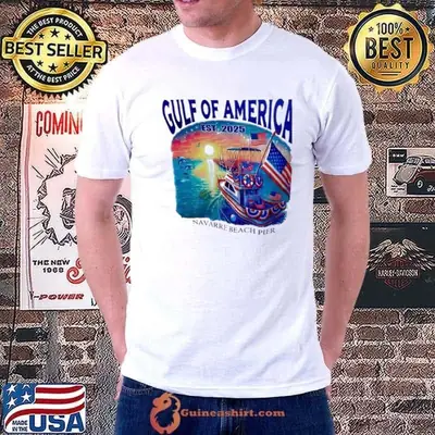 Gulf of America Navarre Beach Pier est 2025 shirt