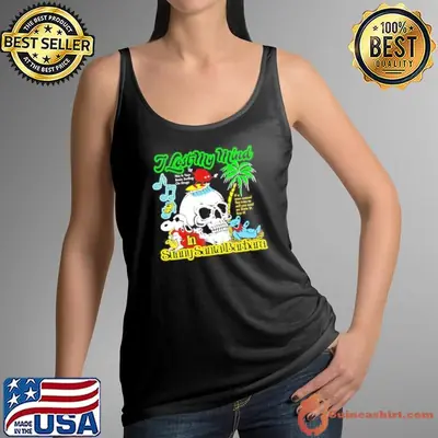 I lost my mind in sunny Santa Barbara skull shirt