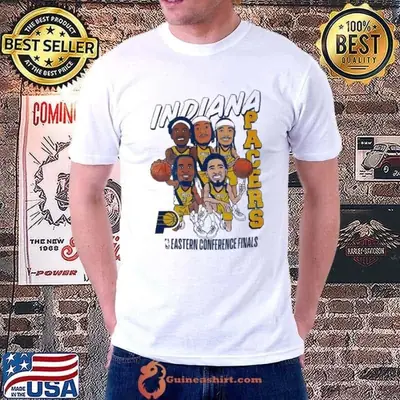 Indiana Pacers Eastern Conference Finals cartoon shirt