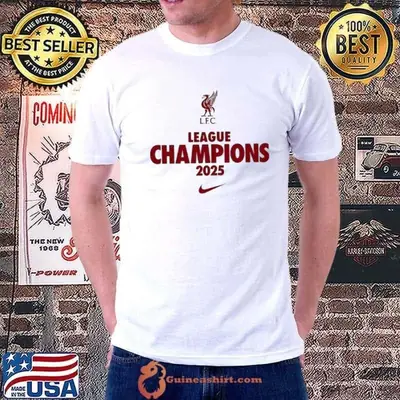Liverpool League Champions 2025 shirt