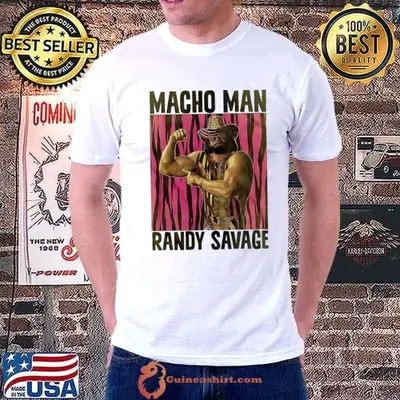 Macho Man Randy Savage wrestling legend shirt