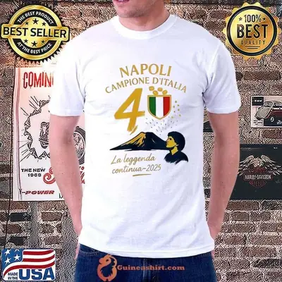Napoli Campione D’italia La Leggenda Continua 2025 shirt