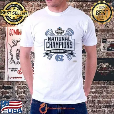 North Carolina Tar Heels National Champions 2025 NCAA DI women’s Lacrosse logo shirt