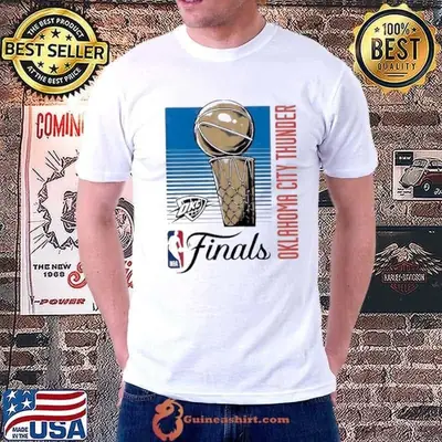 OKC Thunder Finals Retro Lines 2025 shirt