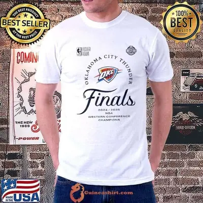 OKC Thunder Western Conference Finals Champions 2025 shirt