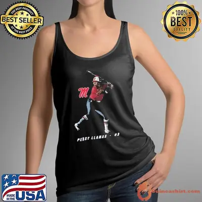 Ole Miss Rebels Persy Llamas #3 Shirt