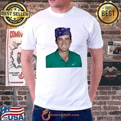 Prison Mike wearing Scottie Scheffler shirt