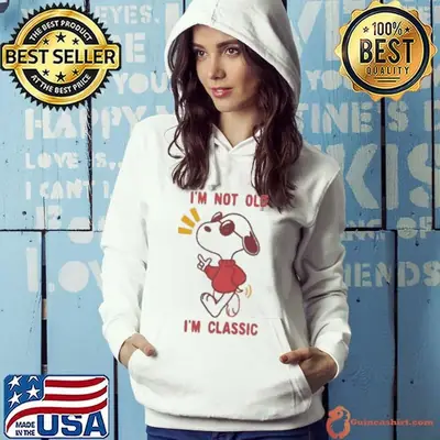 Snoopy I’m Not Old I’m Classic Beagle Shirt