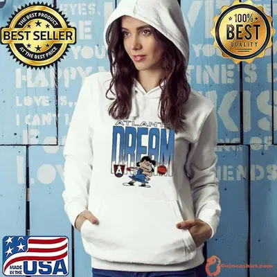 Snoopy Peanuts Lucy x Atlanta Dream basketball shirt