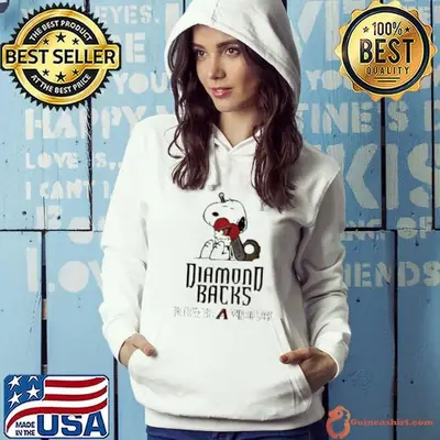 The Peanuts Movie Snoopy Forever Win Or Lose Baseball Arizona Diamondbacks shirt