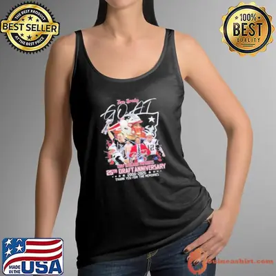 Tom Brady GOAT New England Patriots 25th Draft Anniversary 2000-2025 Thank You For The Memories Signature Shirt