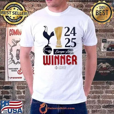 UEFA Europa League Winner 2024-2025 Tottenham Hotspur shirt