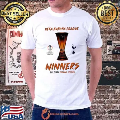 UEL Final Tottenham Hotspur Winners Bilbao 2025 shirt