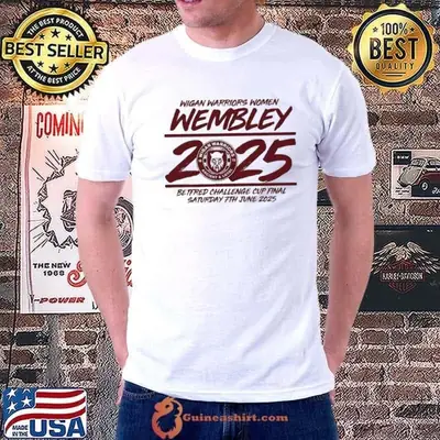 Wigan Warriors Women Wembley 2025 Betfred Challenge Cup Final 2025 shirt