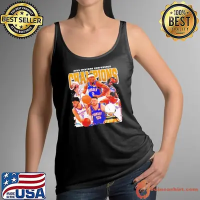 2025 Western Conference Champions Oklahoma City Thunder shirt