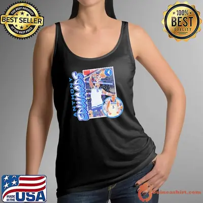 Anthony Edwards Minnesota Timberwolves player comic shirt