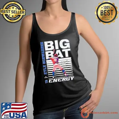 Big Bat Energy Kyle Schwarber Philadelphia Baseball MLBPA Shirt